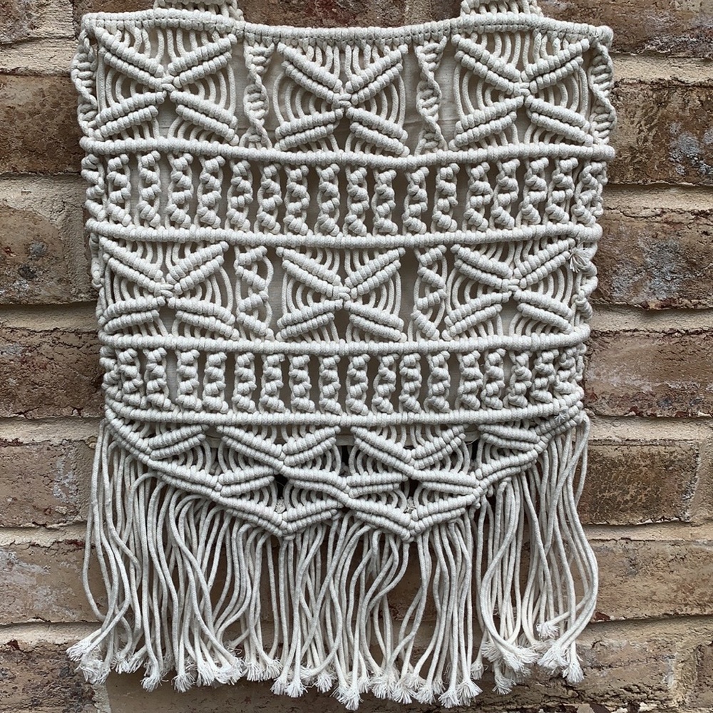 Mossimo Macrame Bag - image 3